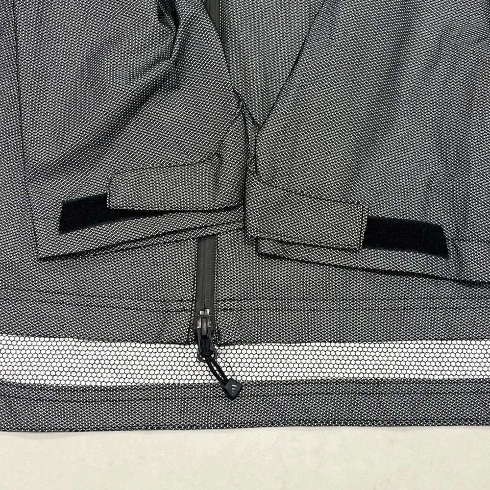 Adidas Golf Rain Rdy Waterproof Jacket Mens XL Black White Full‎ Zip Golf Active